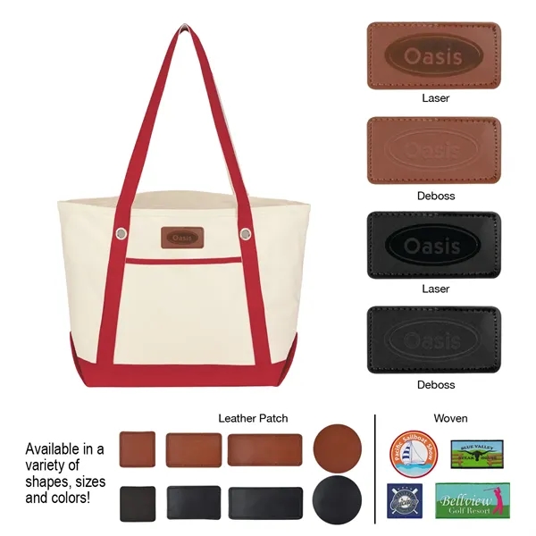 Medium Cotton Canvas Sailing Tote.  12 oz. Cotton Canvas. ... from ASI 61125 Hit Promotional Products / Hit®