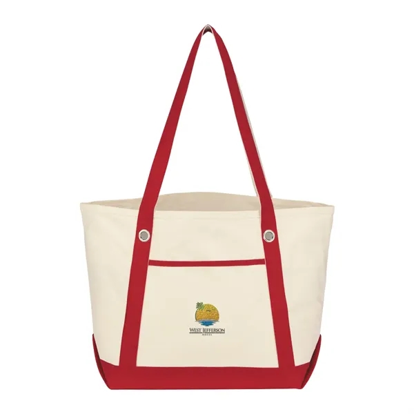 Medium Cotton Canvas Sailing Tote.  12 oz. Cotton Canvas. ... from ASI 61125 Hit Promotional Products / Hit®