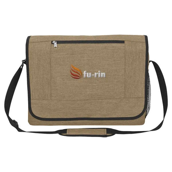 High Line Messenger Bag.  Made Of 600 Denier Polycanvas Material.... from ASI 61125 Hit Promotional Products / Hit®