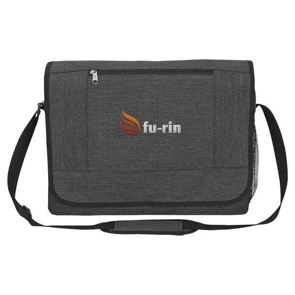 High Line Messenger Bag.  Made Of 600 Denier Polycanvas Material.... from ASI 61125 Hit Promotional Products / Hit®