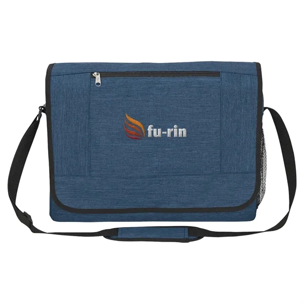 High Line Messenger Bag.  Made Of 600 Denier Polycanvas Material.... from ASI 61125 Hit Promotional Products / Hit®