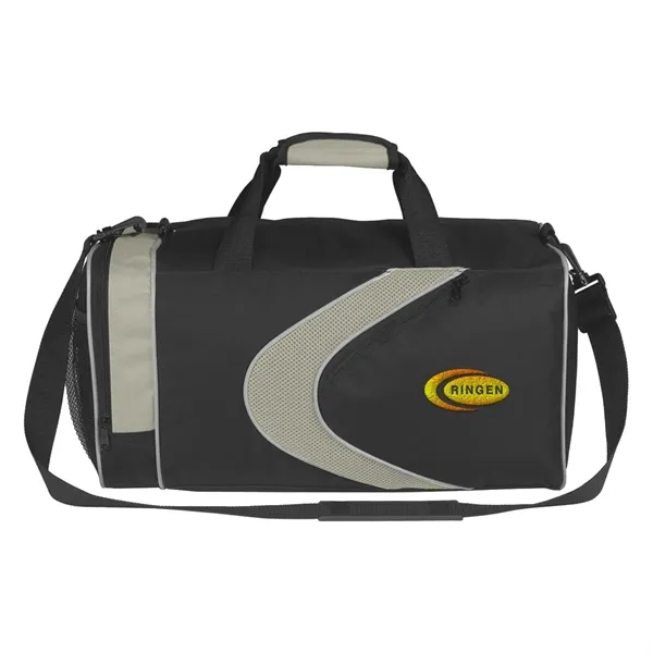 Sports duffel bag with top zippered compartment and shoulder strap.... from ASI 61125 Hit Promotional Products / Hit®
