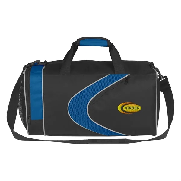 Sports duffel bag with top zippered compartment and shoulder strap.... from ASI 61125 Hit Promotional Products / Hit®