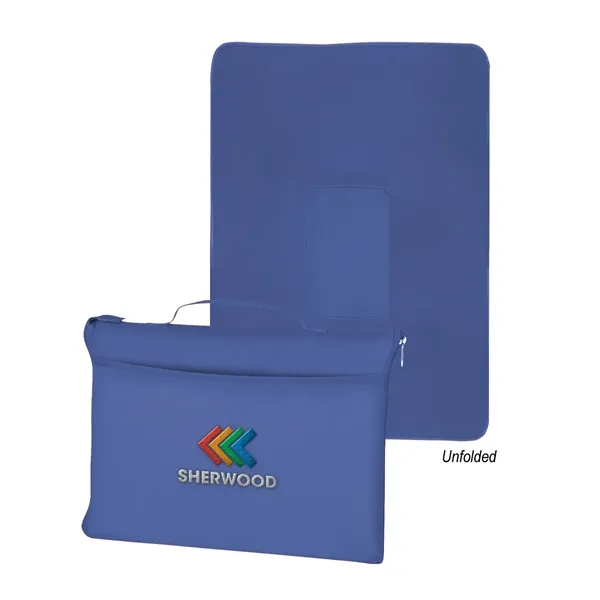 Large 51" x 63" polyester fleece blanket.... from ASI 61125 Hit Promotional Products / Hit®