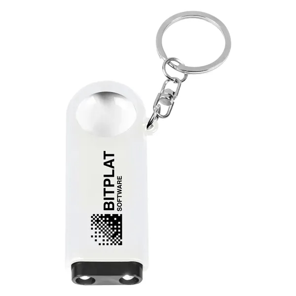 Magnifier and LED light key chain.... from ASI 61125 Hit Promotional Products / Hit®