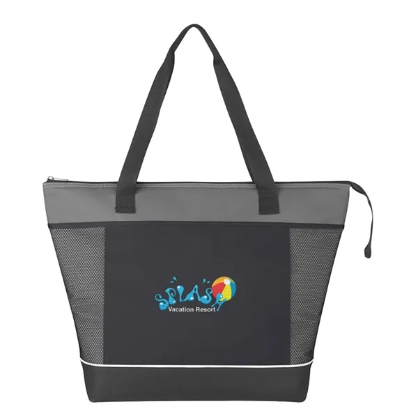 Mega Shopping Kooler Tote Bag. Made Of 600D Polyester.  PEVA... from ASI 61125 Hit Promotional Products / Hit®
