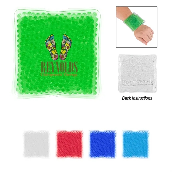 Square Gel Beads Hot/Cold Pack... from ASI 61125 Hit Promotional Products / Hit®