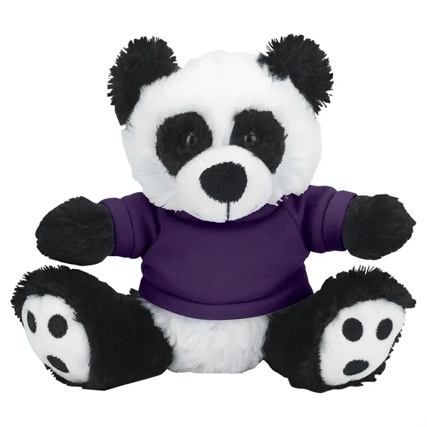 6" Plush Big Paw Panda with Shirt... from ASI 61125 Hit Promotional Products / Hit®