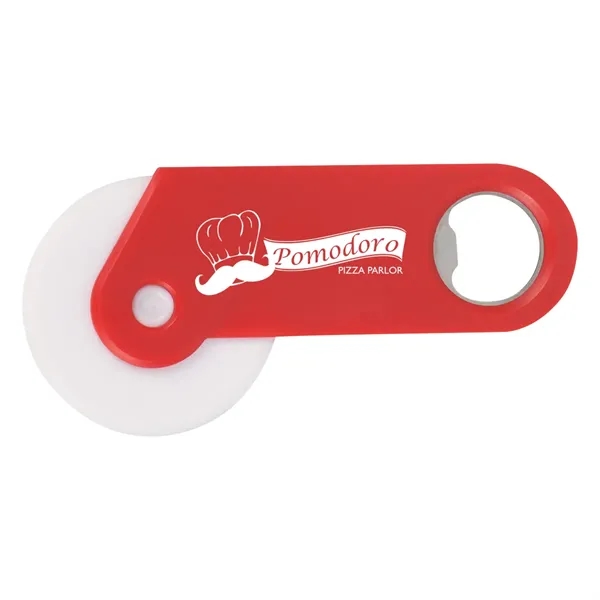 Pizza cutter with bottle opener.... from ASI 61125 Hit Promotional Products / Hit®