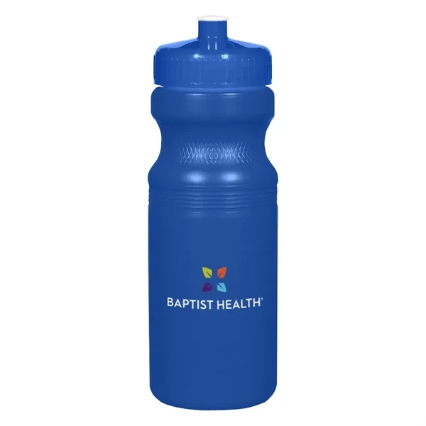 24 Oz. Poly-Clear Fitness Bottle. White and Translucent: Made With PET... from ASI 61125 Hit Promotional Products / Hit®