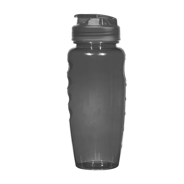 30 Oz. Poly-Clear Gripper Bottle. Made With PET Material.  Leak-Resistant... from ASI 61125 Hit Promotional Products / Hit®