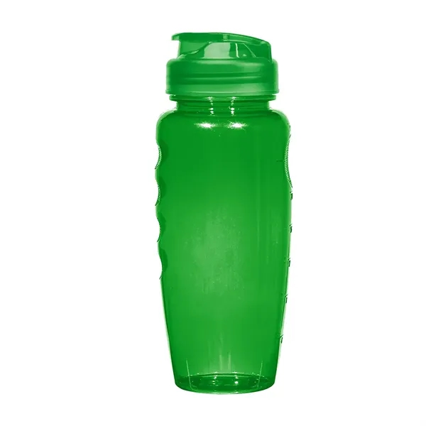 30 Oz. Poly-Clear Gripper Bottle. Made With PET Material.  Leak-Resistant... from ASI 61125 Hit Promotional Products / Hit®