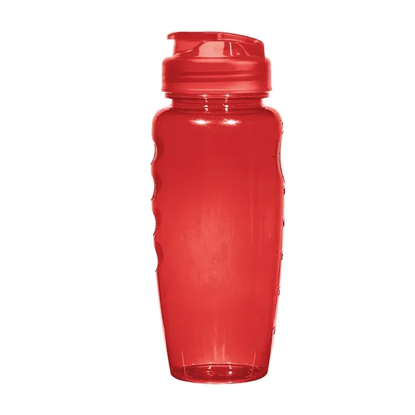 30 Oz. Poly-Clear Gripper Bottle. Made With PET Material.  Leak-Resistant... from ASI 61125 Hit Promotional Products / Hit®