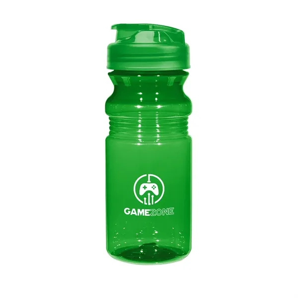 20 Oz. Poly-Clear Fitness Bottle With Super Sipper Lid. Made With... from ASI 61125 Hit Promotional Products / Hit®