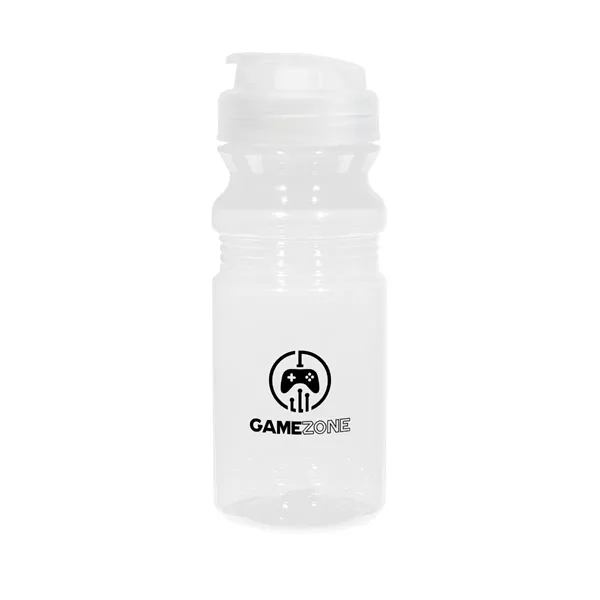 20 Oz. Poly-Clear Fitness Bottle With Super Sipper Lid. Made With... from ASI 61125 Hit Promotional Products / Hit®