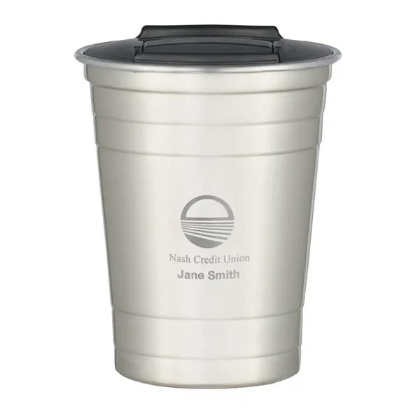 16 oz. stainless steel cup.... from ASI 61125 Hit Promotional Products / Hit®