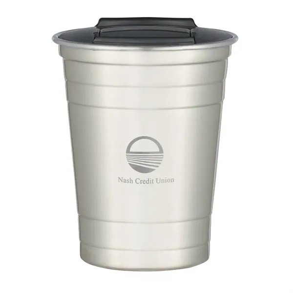 16 oz. stainless steel cup.... from ASI 61125 Hit Promotional Products / Hit®