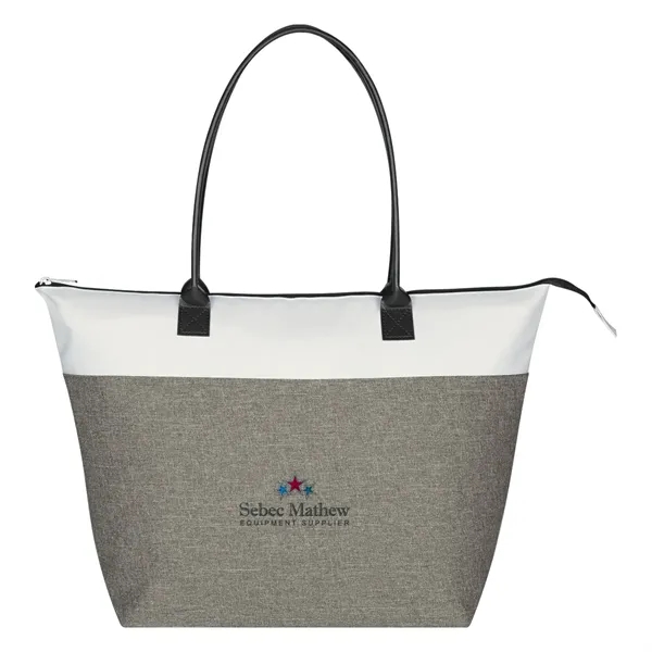 Regatta Tote Bag.  Made of Polycanvas.  Top Zippered Closure.... from ASI 61125 Hit Promotional Products / Hit®
