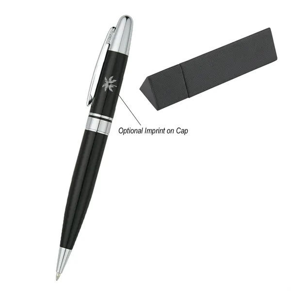 Elite Executive Pen In Case Metal Twist Action Pen Includes Triangle... from ASI 61125 Hit Promotional Products / Hit®