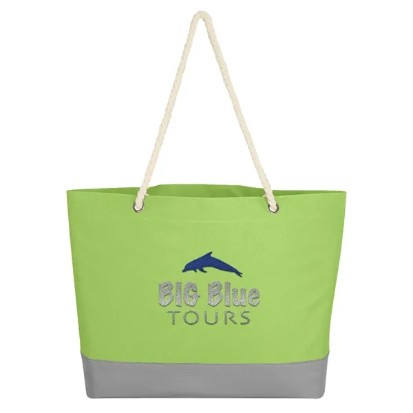 Polyester tote bag with rope handles... from ASI 61125 Hit Promotional Products / Hit®