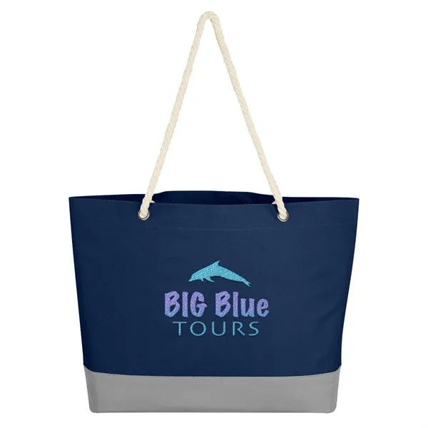 Polyester tote bag with rope handles... from ASI 61125 Hit Promotional Products / Hit®