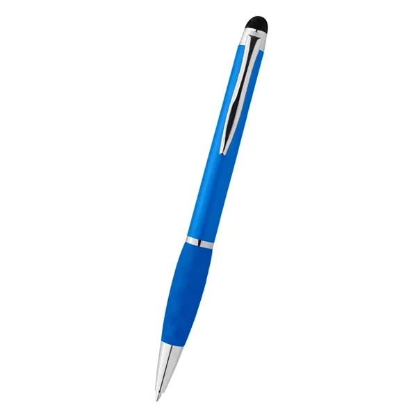Twist-action ballpoint pen with stylus on one end... from ASI 61125 Hit Promotional Products / Hit®