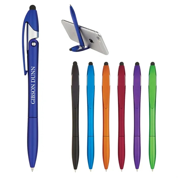 Twist action pen with stylus that can be used as a... from ASI 61125 Hit Promotional Products / Hit®