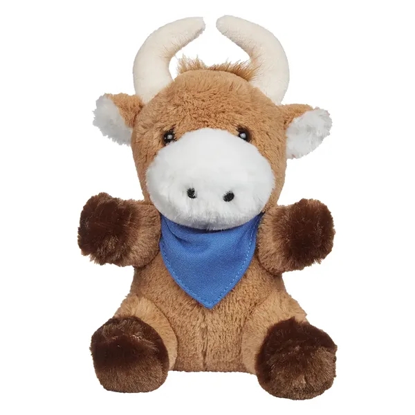 6" bull stuffed animal... from ASI 61125 Hit Promotional Products / Hit®