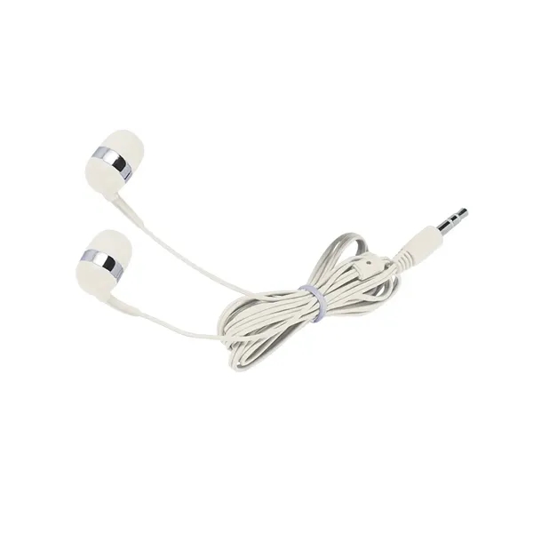 Ear buds with a phone wallet that doubles as a vertical... from ASI 61125 Hit Promotional Products / Hit®