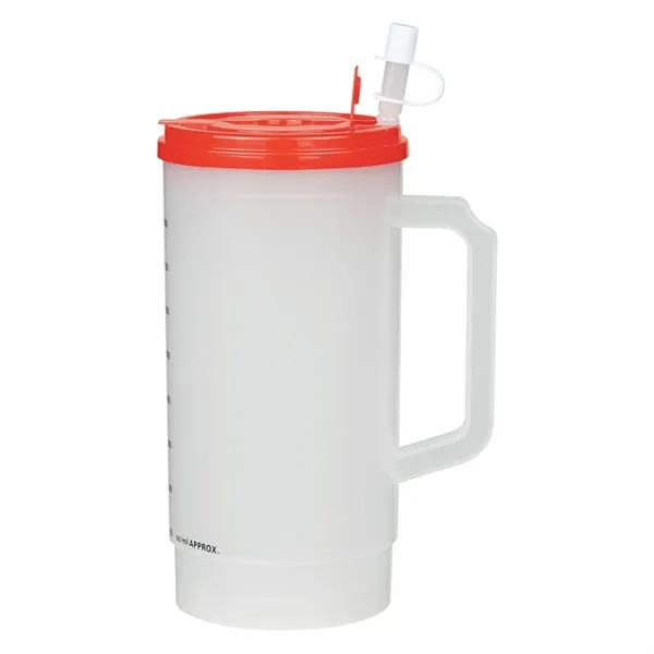 32 oz. polypropylene medical tumbler with a lid, 9" flexi straw,... from ASI 61125 Hit Promotional Products / Hit®