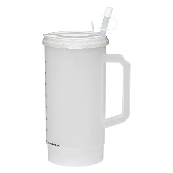 32 oz. polypropylene medical tumbler with a lid, 9" flexi straw,... from ASI 61125 Hit Promotional Products / Hit®