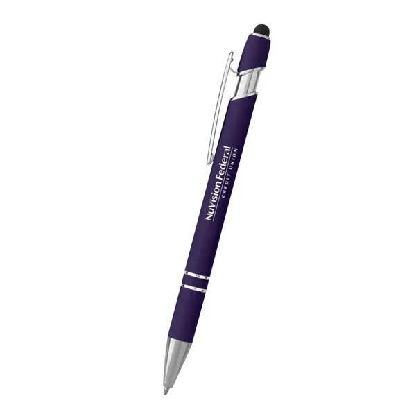 Aluminum ballpoint pen with stylus on top.... from ASI 61125 Hit Promotional Products / Hit®