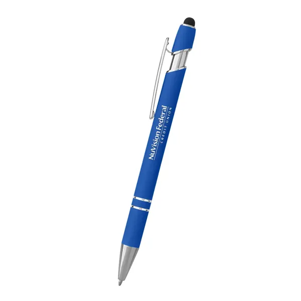 Aluminum ballpoint pen with stylus on top.... from ASI 61125 Hit Promotional Products / Hit®