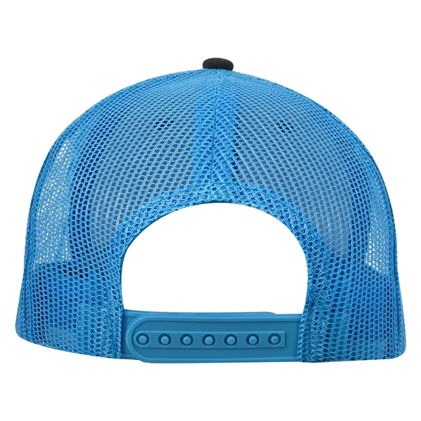 Mesh back cap with 100% brushed cotton twill crown, pre-curved visor,... from ASI 61125 Hit Promotional Products / Hit®