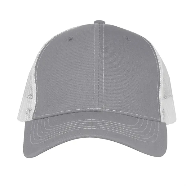 Mesh back cap with 100% brushed cotton twill crown, pre-curved visor,... from ASI 61125 Hit Promotional Products / Hit®