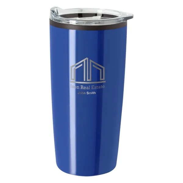 20 oz. tumbler made of stainless steel with a plastic inner... from ASI 61125 Hit Promotional Products / Hit®