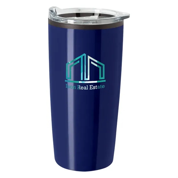 20 oz. tumbler made of stainless steel with a plastic inner... from ASI 61125 Hit Promotional Products / Hit®