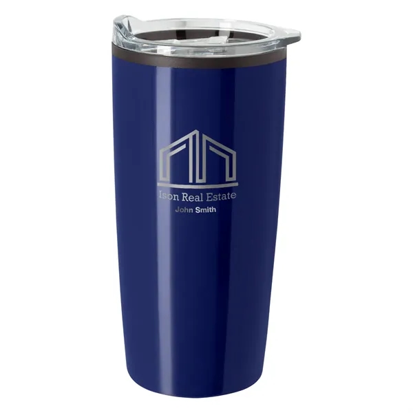20 oz. tumbler made of stainless steel with a plastic inner... from ASI 61125 Hit Promotional Products / Hit®