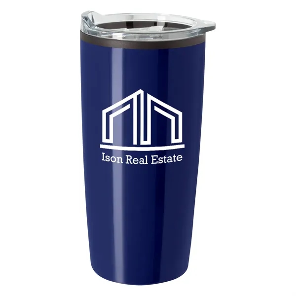 20 oz. tumbler made of stainless steel with a plastic inner... from ASI 61125 Hit Promotional Products / Hit®