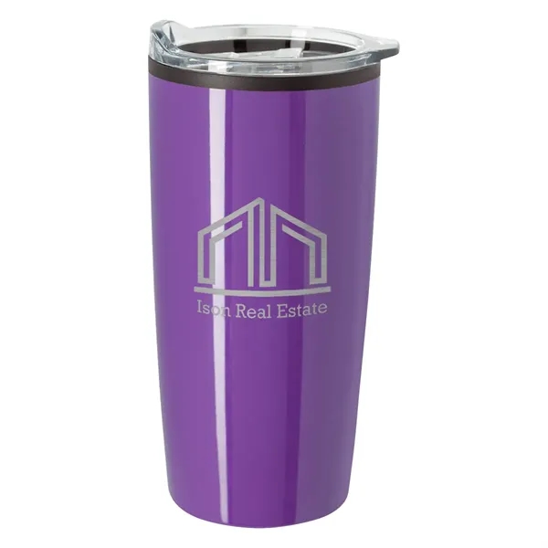 20 oz. tumbler made of stainless steel with a plastic inner... from ASI 61125 Hit Promotional Products / Hit®