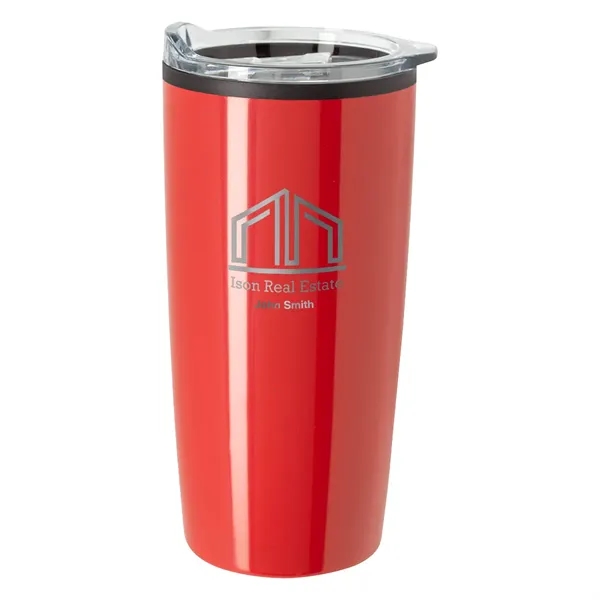 20 oz. tumbler made of stainless steel with a plastic inner... from ASI 61125 Hit Promotional Products / Hit®