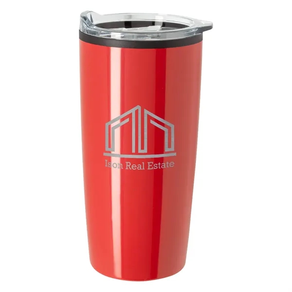 20 oz. tumbler made of stainless steel with a plastic inner... from ASI 61125 Hit Promotional Products / Hit®