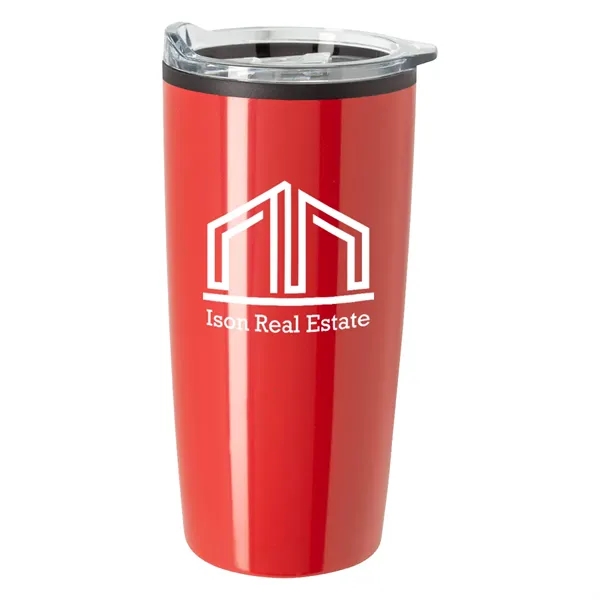 20 oz. tumbler made of stainless steel with a plastic inner... from ASI 61125 Hit Promotional Products / Hit®
