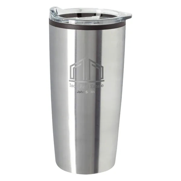 20 oz. tumbler made of stainless steel with a plastic inner... from ASI 61125 Hit Promotional Products / Hit®