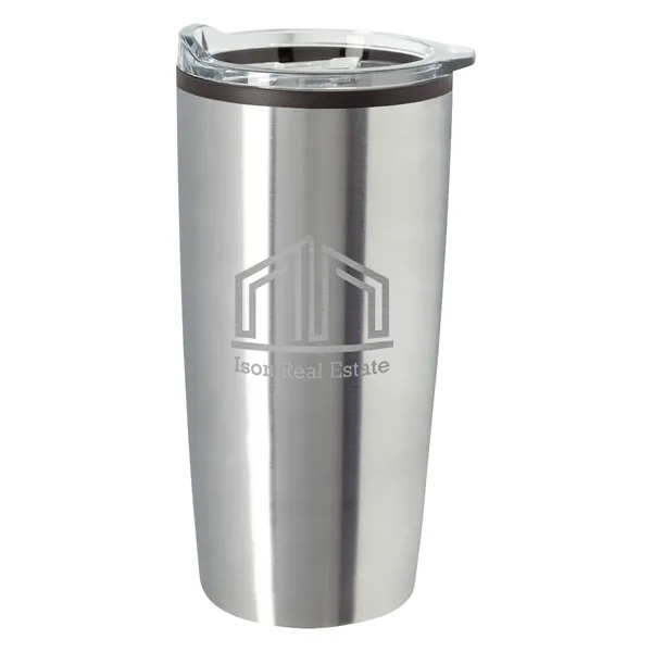 20 oz. tumbler made of stainless steel with a plastic inner... from ASI 61125 Hit Promotional Products / Hit®