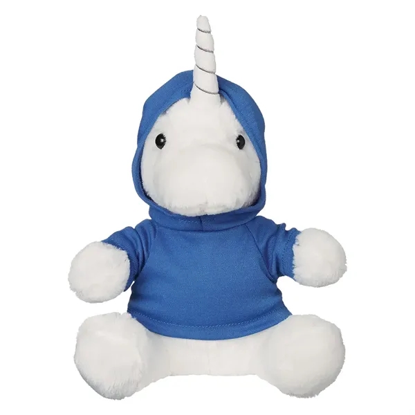 8 1/2" unicorn stuffed animal with your choice of shirt, hoodie,... from ASI 61125 Hit Promotional Products / Hit®