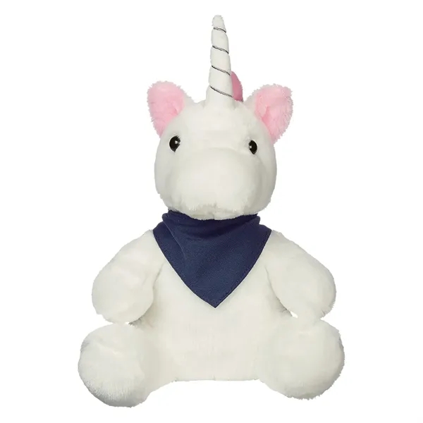 8 1/2" unicorn stuffed animal with your choice of shirt, hoodie,... from ASI 61125 Hit Promotional Products / Hit®