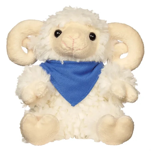 Ram stuffed animal measuring 6" with various color options for its... from ASI 61125 Hit Promotional Products / Hit®