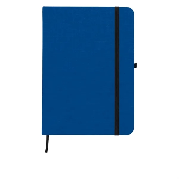 5" x 7" journal with 80 lined pages, a polycanvas cover... from ASI 61125 Hit Promotional Products / Hit®
