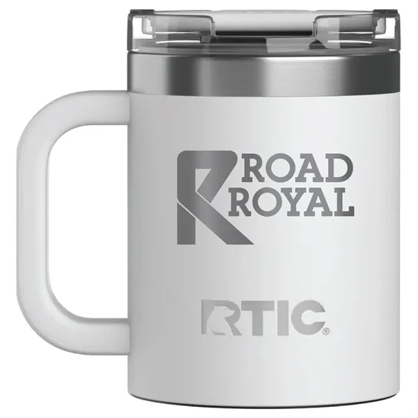 RTIC 12 ounce insulated ceramic-lined stainless steel ringed coffee mug with... from ASI 74601 Calico